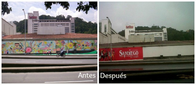 Líder, la obra creada por el maestro Gabriel Antonio Calle Arango en la Avenida El Poblado fue removida en su totalidad. FOTO ARCHIVO