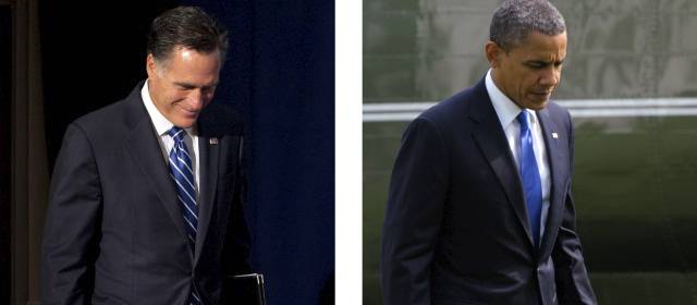 Ellecciones en Estados Unidos: día de descanso para Obama y Romney previo a jornada de debate | Ambos candidatos estuvieron en Nueva York a comienzos de semana, donde ambos participaron en la Iniciativa Global Clinton. FOTO AP
