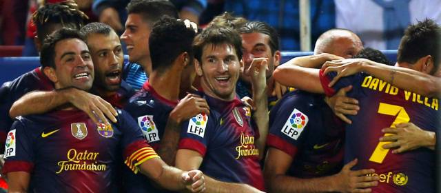 En un partido de infarto el Barcelona se impuso al Sevilla | El equipo de Messi no podía penetrar la férrea defensa del Sevilla que fue un equipo muy aplicado en la zona de atrás. El partido se resolvió en los últimos cinco minutos. FOTO REUTERS