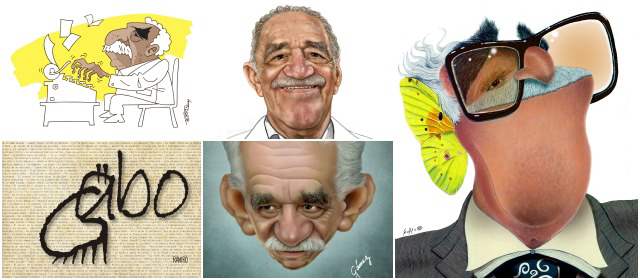 Gabo visto desde las caricaturas |
