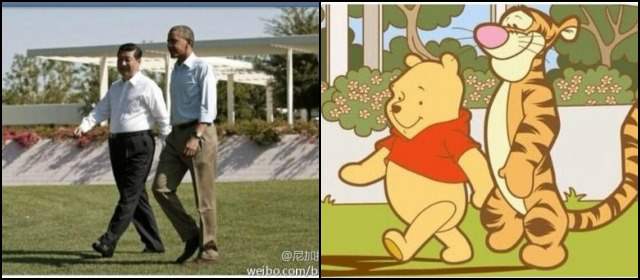 En China prohíben imagen de Winnie Pooh por parecerse al Presidente