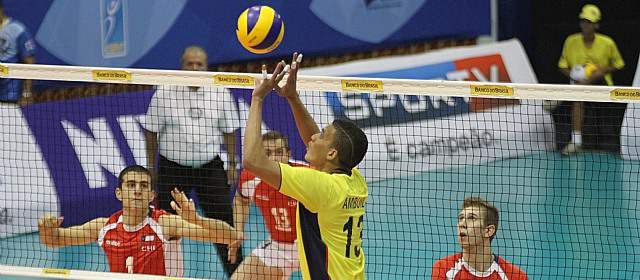 Mientras el voleibol colombiano gana, el de Antioquia inquieta | Cinco antioqueños integraron la Selección masculina. FOTO CORTESÍA