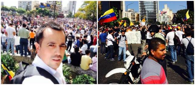 Estas son las últimas fotos que publicó Bieri en su Twitter @JPBieri de la situación en Venezuela. FOTO CORTESÍA