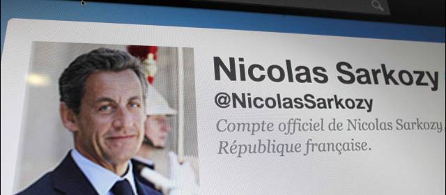 Sarkozy hizo oficial su candidatura a la reelección | El presidente francés reabrió su cuenta oficial de las red social Twitter. Foto Reuters.