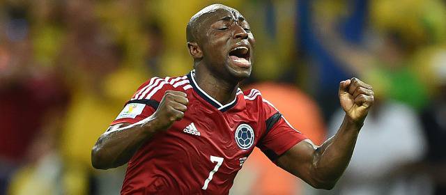 Colombia-Brasil: 12 millones de trinos | Pablo Armero, uno de los criollos con más seguidores en Twitter. Colombia era la cuarta selección más citada. FOTO JUAN A. SÁNCHEZ