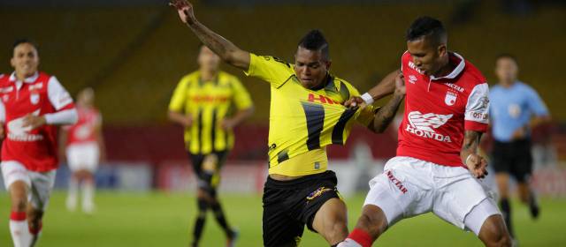 El panameño Nelson Barahona fue el jugador más incisivo del conjunto visitante. FOTO COLPRENSA