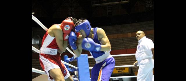 Villarraga, el 101 de los Olímpicos | César Andrés Villarraga fue el clasificado 101 por Colombia a los Olímpicos de Londres. El otro que alcanzó casilla por el boxeo es el también bogotano Jeisson Monroy FOTO COMITÉ OLÍMPICO COLOMBIANO.