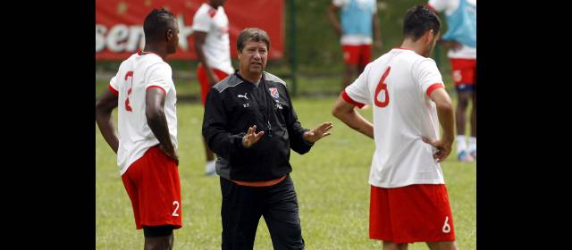 Un receso en la Liga Postobón para tomar aire | Independiente Medellín tendrá dos semanas de trabajo para corregir los errores del clásico y para definir quiénes reemplazarán a las bajas por lesión y sanción. FOTO MANUEL SALDARRIAGA