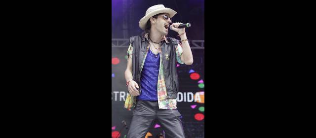 El popular Mateo Calavera | Calavera se presentó en Altavoz 2012 y le abrió a Bomba Estéreo en su último concierto de Medellín. FOTO ARCHIVO