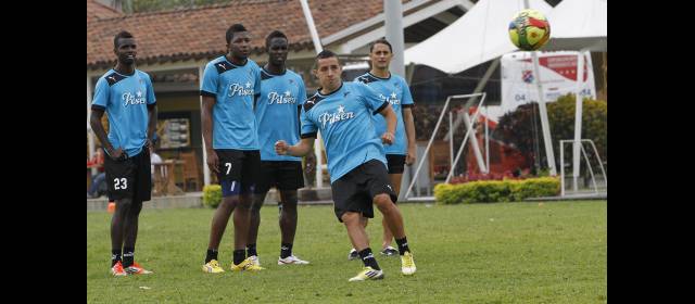 Bolillo junta creativos para generar más fútbol en el DIM | Cléider busca ser pieza fundamental, demostrando las cualidades que lo hicieron importante con Itagüí. FOTO HERNÁN VANEGAS