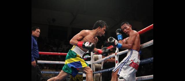 Filipino invicto, rival del Chino | Merlito Sabillo tiene el título de Oceanía y Pacífico de su categoría, tras vencer a Jonathan Refugio en mayo. FOTO CORTESÍA