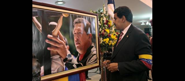 Venezuela, una campaña de agravios | Nicolás Maduro inicia hoy la campaña electoral venezolana como apóstol del fallecido Hugo Chávez Frías. FOTO REUTERS