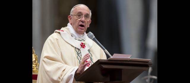 Papa Francisco acoge a los distanciados en reyes magos | El Papa también dijo que los Reyes Magos simbolizan todo lo contrario a "una vida mediocre y sin sencillez" FOTO REUTERS
