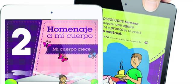 La app Mi cuerpo crece es de concurso | La guía permite cambiar percepciones.dominantes. FOTO CORTESÍA