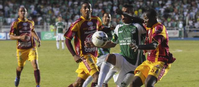 Dos empates confirman un parejo Grupo A | Cali y Tolima empataron a un tanto en el Pascual Guerrero. FOTO COLPRENSA