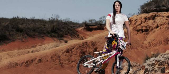 Mariana Pajón "El remate de temporada nunca existe en mi cabeza": | Mariana Pajón Londoño, consagrada atleta. FOTO CORTESÍA RED BULL