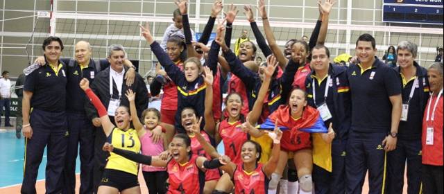 Así fue la celebración de la Selección femenina de Colombia al clasificar al Mundial. FOTO CORTESÍA FEDEVOLEIBOL