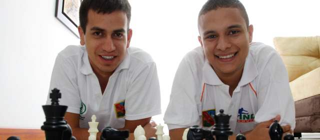 Hevia y Gallego, rivales a vencer | Juan Carlos Guerrero -izquierda- alternante paisa; David Arenas es baja en el torneo. FOTO ARCHIVO