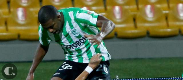 Nacional empató con los Leones en Copa Postobón | Orlando Berrío, así como sus compañeros, dieron muestras de que aún no están a punto. Nacional fue el último elenco en iniciar la pretemporada. Buen juego de los Leones. FOTO JULIO CÉSAR HERRERA