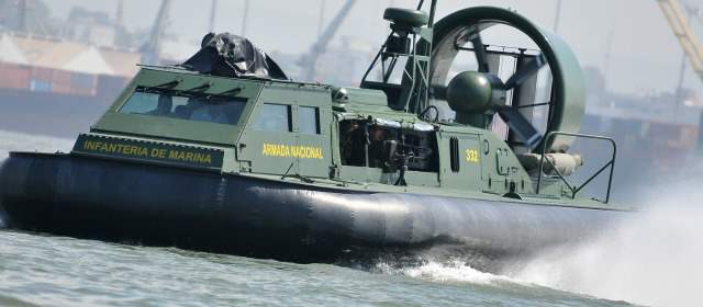 La industria de la defensa nacional genera US$450 millones al año | Una de las ventajas de la producción nacional es que las embarcaciones se adaptan a las exigencias de navegabilidad de nuestros ríos. Aquí una de las nuevas patrulleras. FOTO COLPRENSA