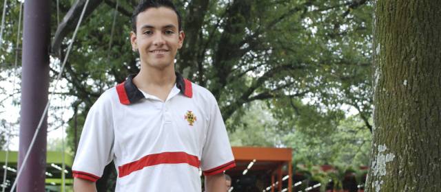 Mateo Botero es la voz de Medellín en Río | Mateo Botero lidera el Club Botánico Ambiental. FOTO CORTESÍA UPB
