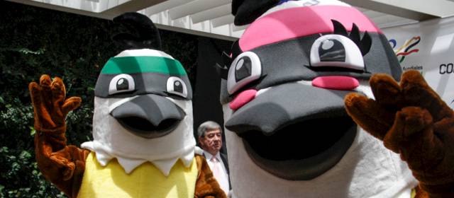 Bichofué, la mascota de los Juegos Mundiales Cali 2013 | Los Juegos Mundiales Cali 2013, presentó en la ciudad de Bogotá a su mascota oficial Bichofué Gritón, una de las aves más comunes de las áreas residenciales y avenidas de Cali. FOTO COLPRENSA