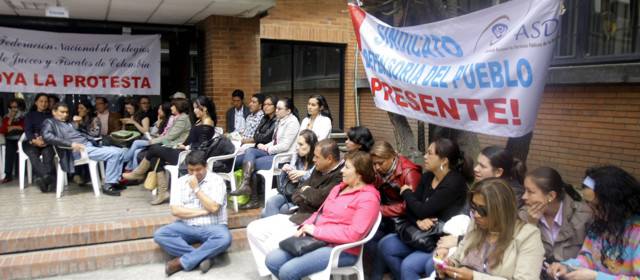 Gobierno radicó solicitud para que paro judicial sea declarado ilegal | Foto Colprensa