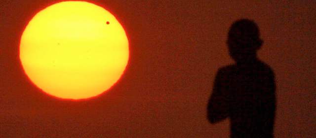 Esos 61 mágicos minutos del tránsito de Venus | Manaure fue un lugar privilegiado para apreciar el fenómeno astronómico que puso a los especialistas de fiesta. FOTO HENRY AGUDELO