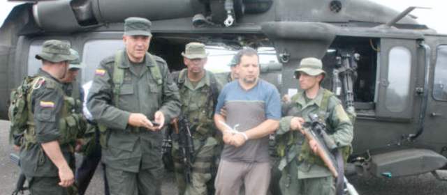 La confianza se ganó con logros en seguridad | Santos resaltó los logros de Naranjo, entre los que se cuenta la captura de Daniel Rendón, alias"Mario". FOTO ARCHIVO