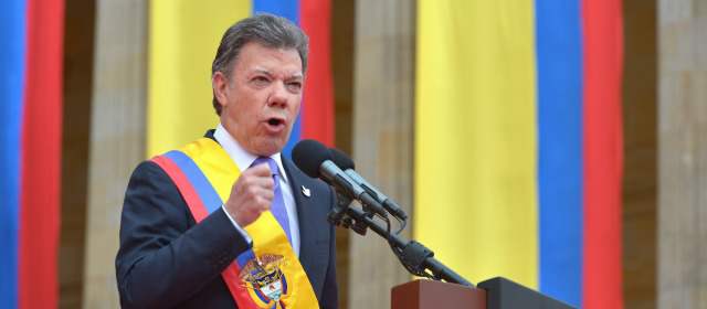 Paz, equidad y educación: los pilares que anunció Santos para su segundo periodo