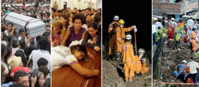 La de Calle Vieja ha sido la tragedia más grande que ha vivido el Valle de Aburrá en los últimos años. FOTO ARCHIVO