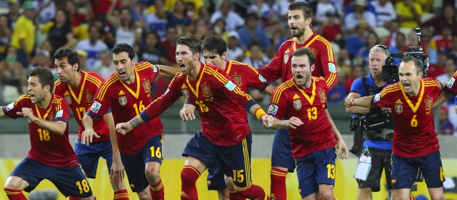 España tiene en la mano reivindicar el estilo que domina el mundo ante Brasil y en Maracaná. FOTO AP