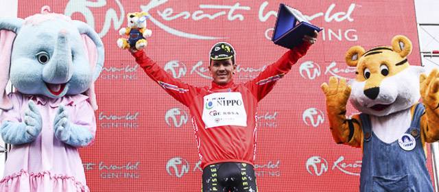 Julián Arredondo es el líder del Tour de Langkawi | FOTO CORTESÍA ltdl.com.my