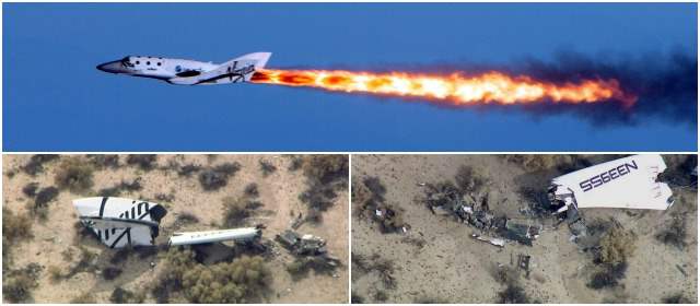 Accidente de nave espacial frena sueño de 800 turistas | FOTOS AP-REUTERS