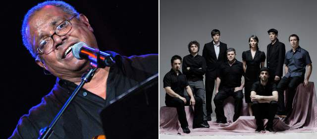 Pablo Milanés y Bajo Fondo en concierto de paz en Bogotá |
