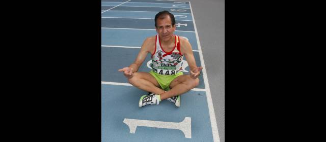 Luis Carlos le corrió a su vida | Luis Carlos Becerra, atleta boyacense. FOTO JUAN ANTONIO SÁNCHEZ