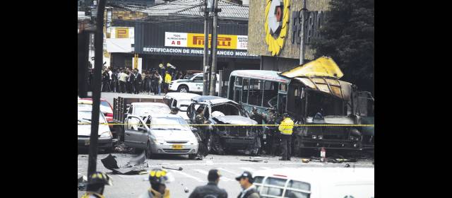 Banda de Cali ejecutó el atentado contra Londoño | El atentado contra el exministro Londoño tuvo lugar el 15 de mayo en Bogotá. FOTO ARCHIVO