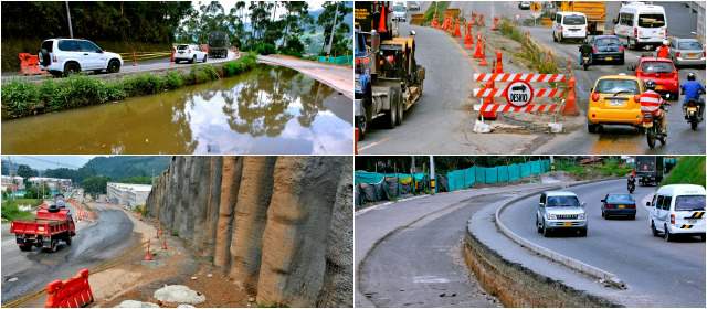 El Sur, indignado por parálisis en Ancón Sur | Imágenes de los frentes de obra inconclusos en la doble calzada Ancón Sur-Primavera. FOTOS juan antonio sánchez