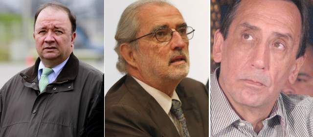 Embajadores para fortalecer el comercio | Luis Carlos Villegas, presidente de la Andi, Juan Sebastián Betancur, presidente de Proantioquia, Luis Eladio Pérez, exembajador de Perú.