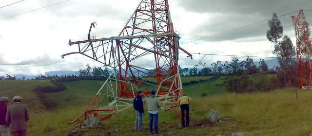 Varios atentados ha sufrido la infraestructura eléctrica de Tumaco en los últimos días. FOTO COLPRENSA