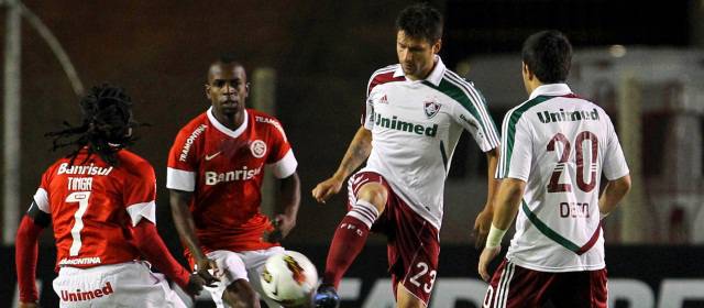 Internacional y Fluminense empataron sin goles en el partido de ida | Foto: Reuters