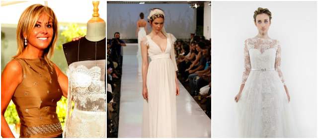 Así se crea el vestido soñado para la boda | Los vestidos de Rosa Clará utilizan telas naturales y encajes hechos en telares franceses. FOTOS CORTESÍA