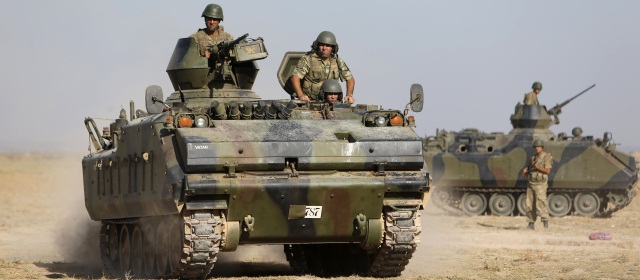Turquía creó zona libre de combates en la frontera con Siria | Foto AP