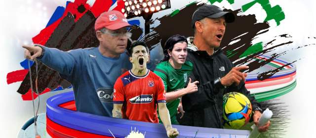Un clásico para medir contrastes | Nacional es líder de la Liga con 19 puntos y con un partido menos. Medellín está en la posición 13, con 9, a 2 unidades del octavo. FOTOS HERNÁN VANEGAS-MANUEL SALDARRIAGA