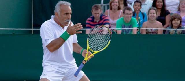 Bahrami es el mago de la superación | Mansour Bahrami, uno de los magos del tenis. FOTO CORTESÍA