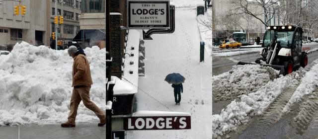 Nueva York en estado de emergencia por nevada | FOTOS AP-AFP