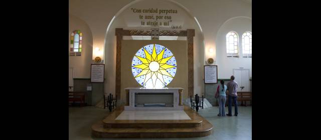 El santuario será muy austero | Aspecto del santuario de la Madre Laura, en el Convento de Belencito, que se encuentra bajo restauración. FOTO EDWIN BUSTAMANTE