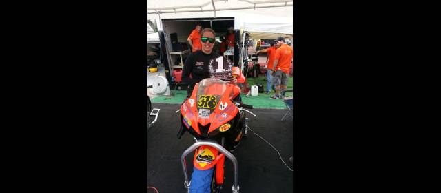 Cristina alcanza exitoso estreno internacional | Cristina Bedoya es la única mujer antioqueña que representa al país en motos de alto cilindraje. FOTO CORTESÍA FEDEMOTO