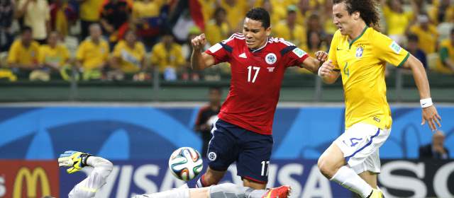 "La gente de Colombia debe sentirse feliz" | En ningún momento del partido Colombia bajó los brazos y Brasil sufrió más de la cuenta para ganar el juego. FOTO AFP