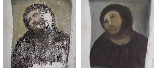 Disfraz del Eccehomo es la sensación en Halloween